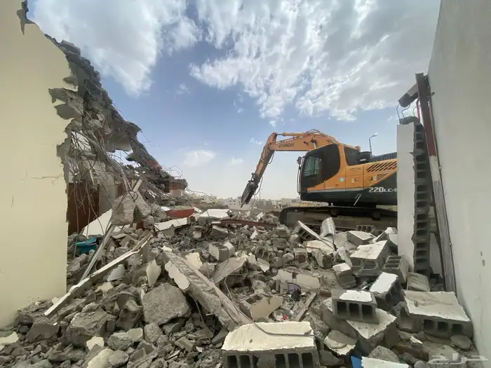 هدم مباني - ترحيل أنقاض - خدمة سريعة ومضمونه 3