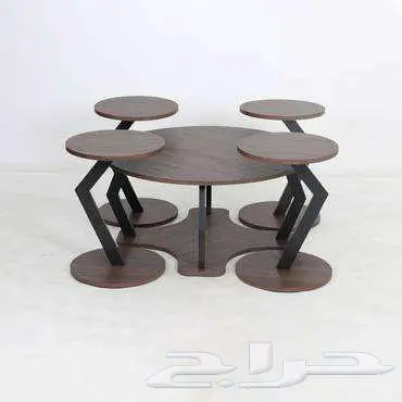 طقم طاولات خدمة وضيافة فاخرة بتصميم عصري (( جديد )) 1