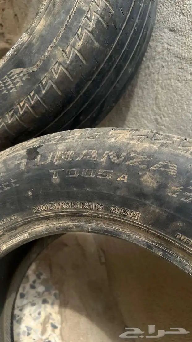 كفرات كامري برجستون مقاس 16 1