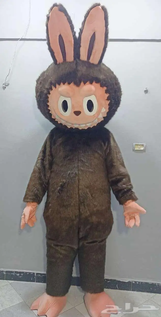 دمى لابوبو لطيفه (Labubu) اسنان مدببه اذنين طويلتين وجه عابس 8