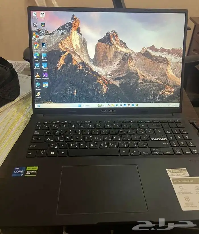 لابتوب asus للألعاب والتصميم 8