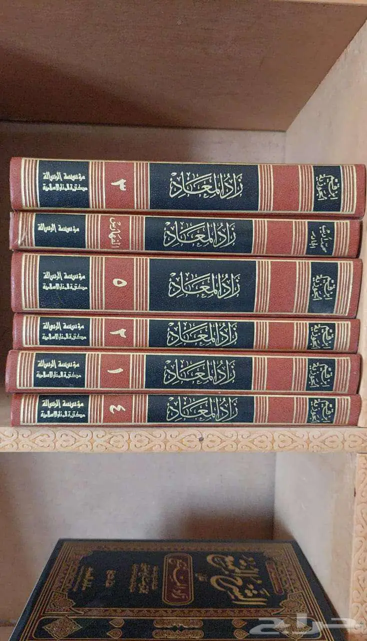مكتبة كتب كتاب لمحبي الكتب وفيات الأعيان و زاد المعاد 2