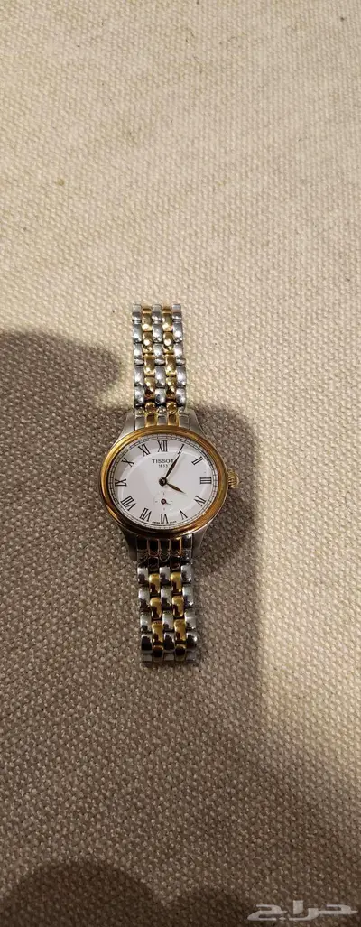 ساعه تيسوت نسائيه اصليه TISSOT بحاله مميزه جدا 0