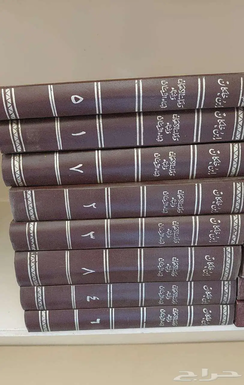 مكتبة كتب كتاب لمحبي الكتب وفيات الأعيان و زاد المعاد 1
