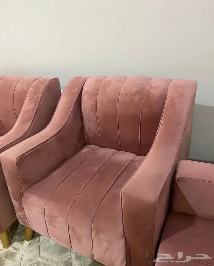 طق كنب مع طقم طاولات 6