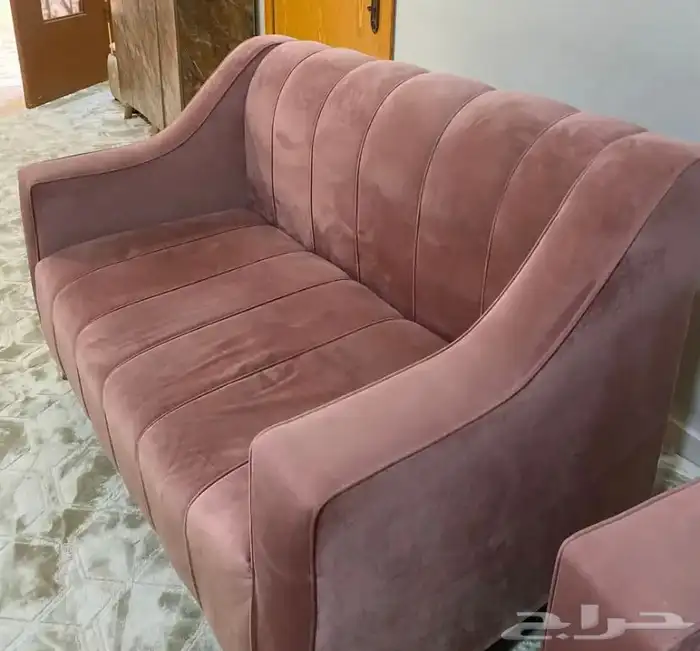 طق كنب مع طقم طاولات 2
