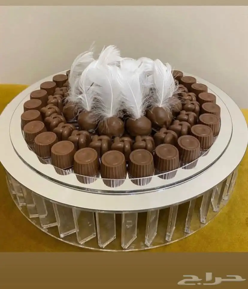صياني ضيافه فاخره علئ شكل مرايه نظيفه مستعمله وس عر علئ سوم 6