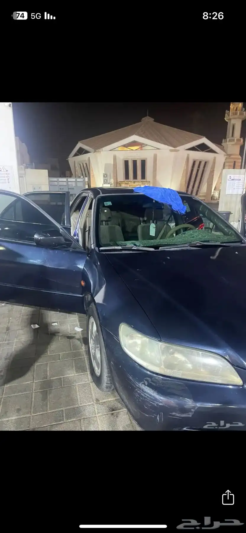 هوندا اكورد موديل 2002 نظيف جدا 2