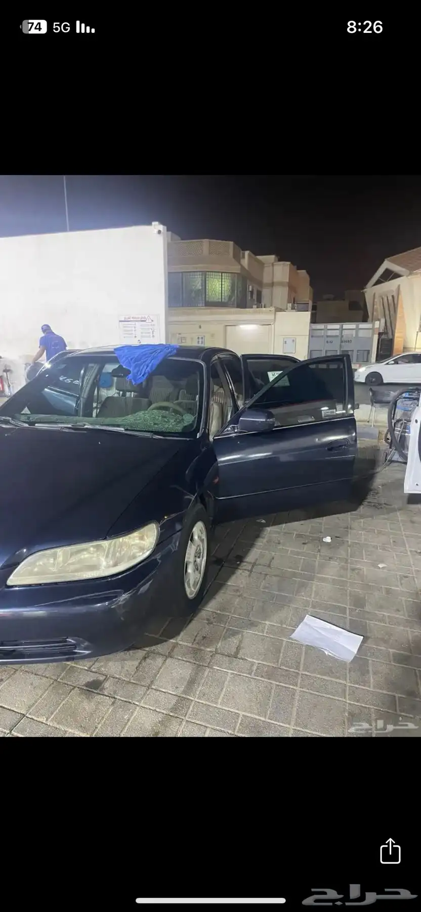 هوندا اكورد موديل 2002 نظيف جدا 0