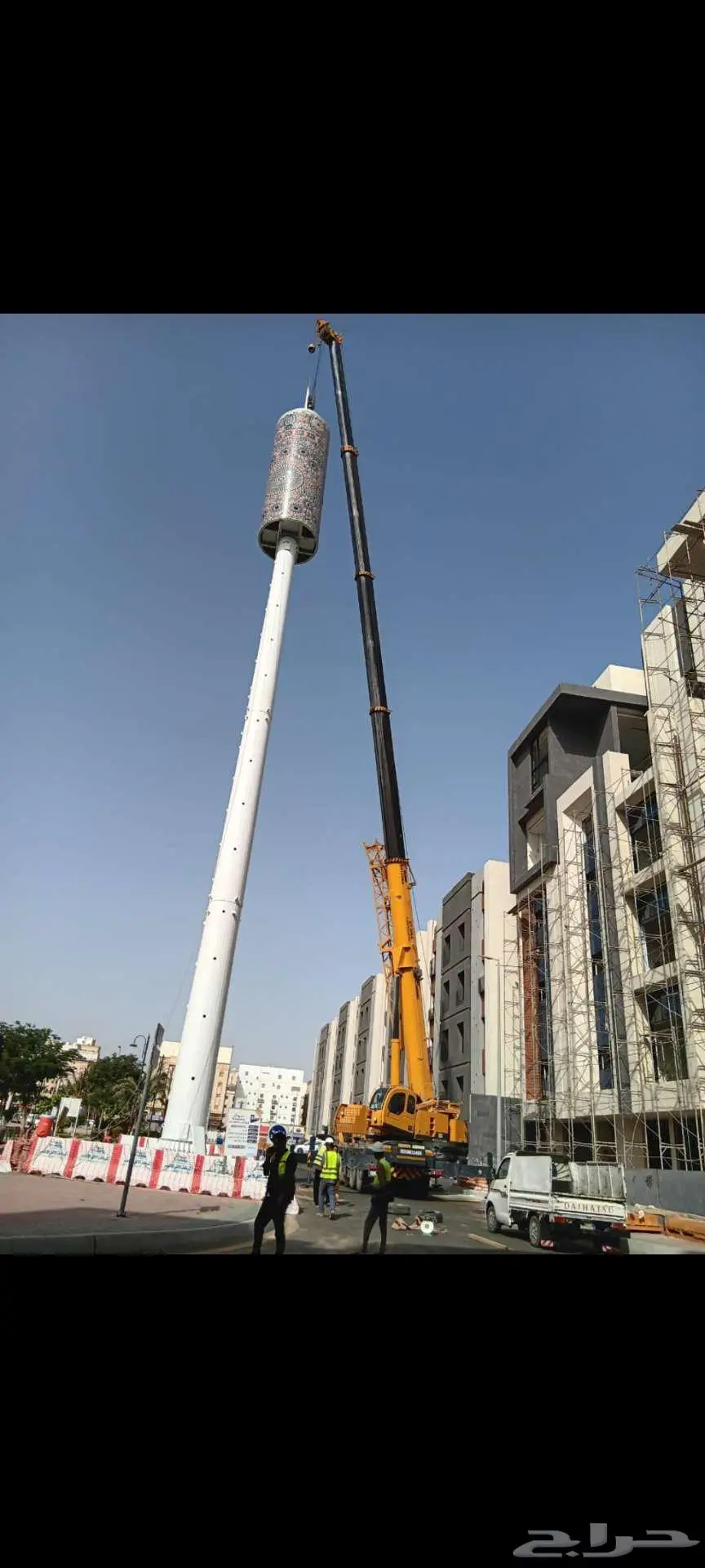 Boom truck with baskit for rent jeddah 21
