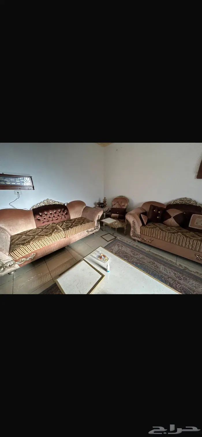 كنب للبيع مع ستاره 4