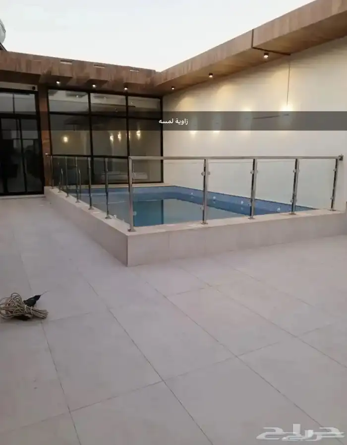 درابزين استيل زاويه لمسه 12