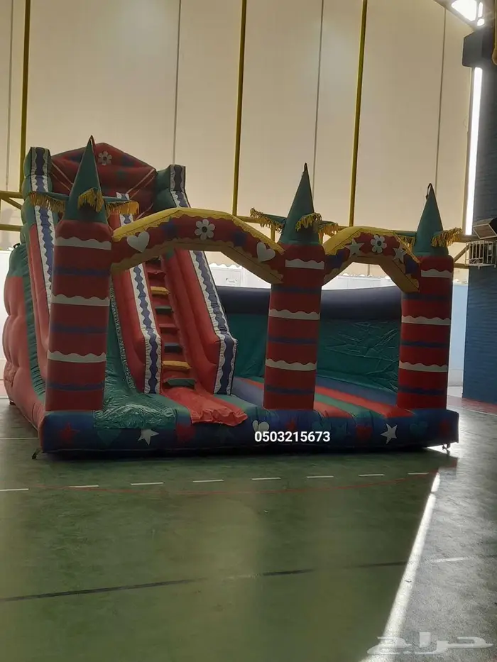 اجار نطيطات نطيطه زحليقه مائيه ملعب صابوني في الرياض 9