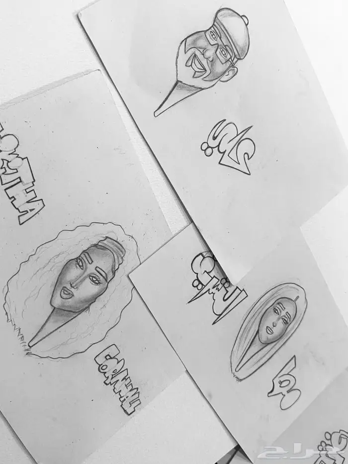 رسامة لايف كاريكاتير وجرافيتي للمهرجانات والشركات   موسم جدة 2