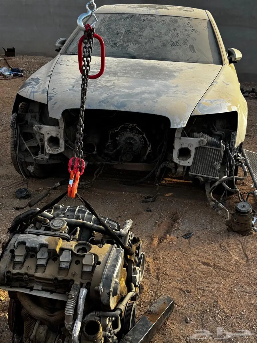 اودي a6 تعديل شركة abt موديل 2008 للبيع قطع غيار 3