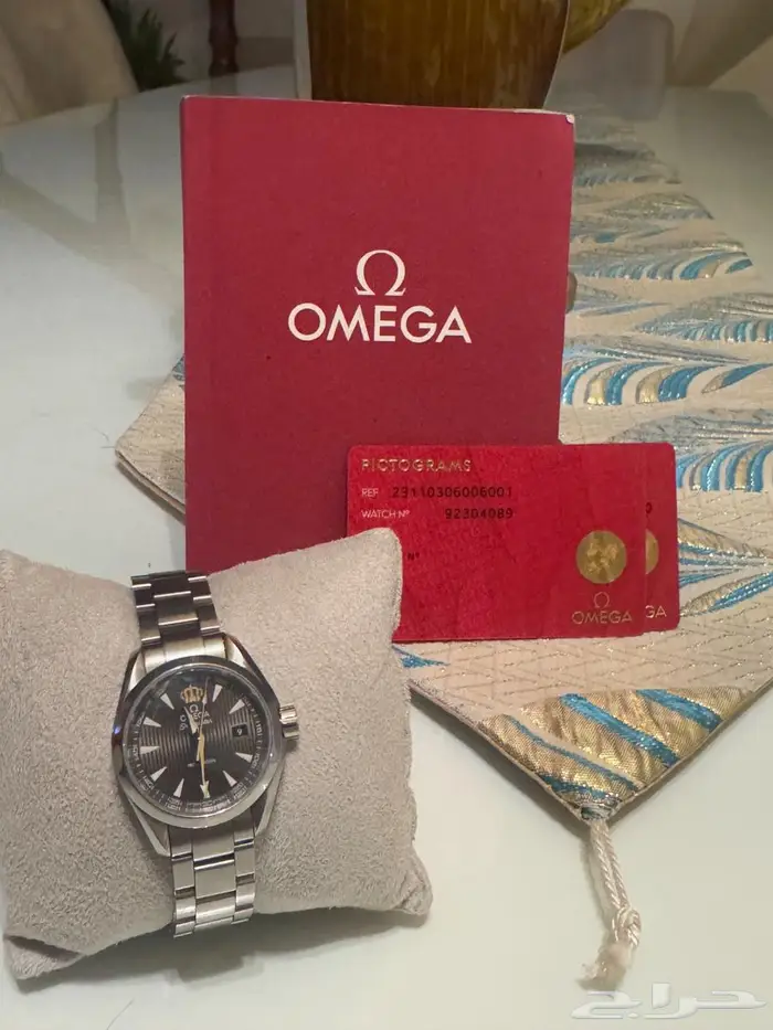 للبيع ساعة Omega أصلية   Seamaster Aqua Terra 1