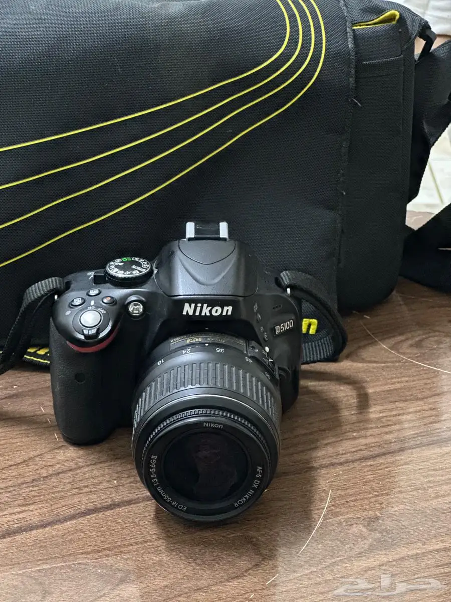كاميرا نيكون D5100 الرقمية SLR بدقة 16.2 ميجابكسل وعدسة VR 0