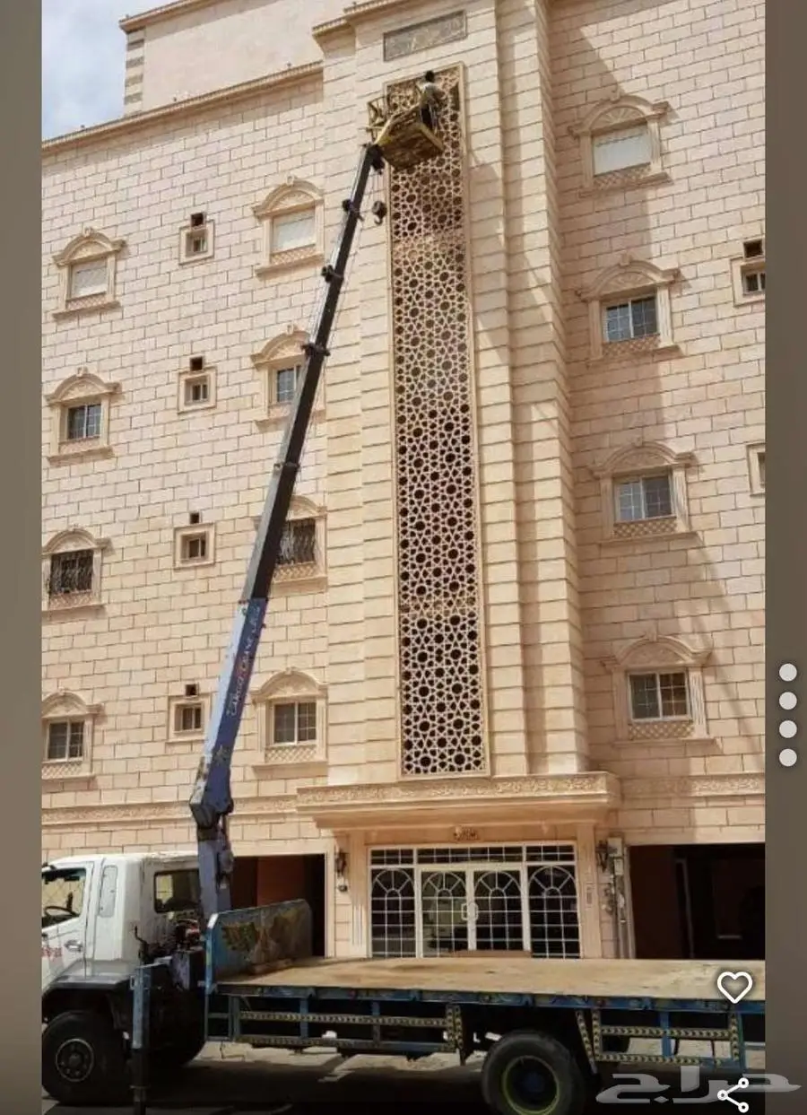 Boom truck with baskit for rent jeddah 22