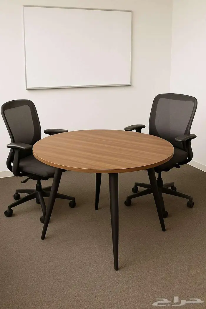 طاولات اجتماعات دائرية فاخرة للشركات والمكاتب في جدة 0