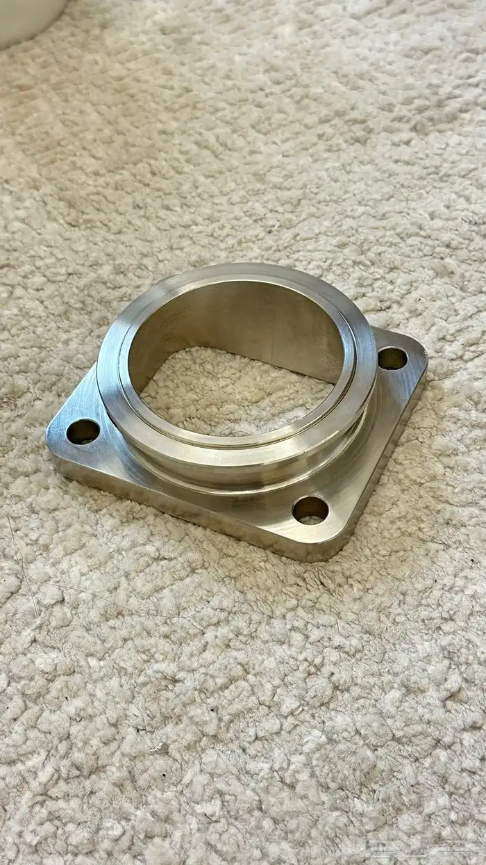 قطعة تحويل تيربو من T4 الى V-Band اصلية CNC 1