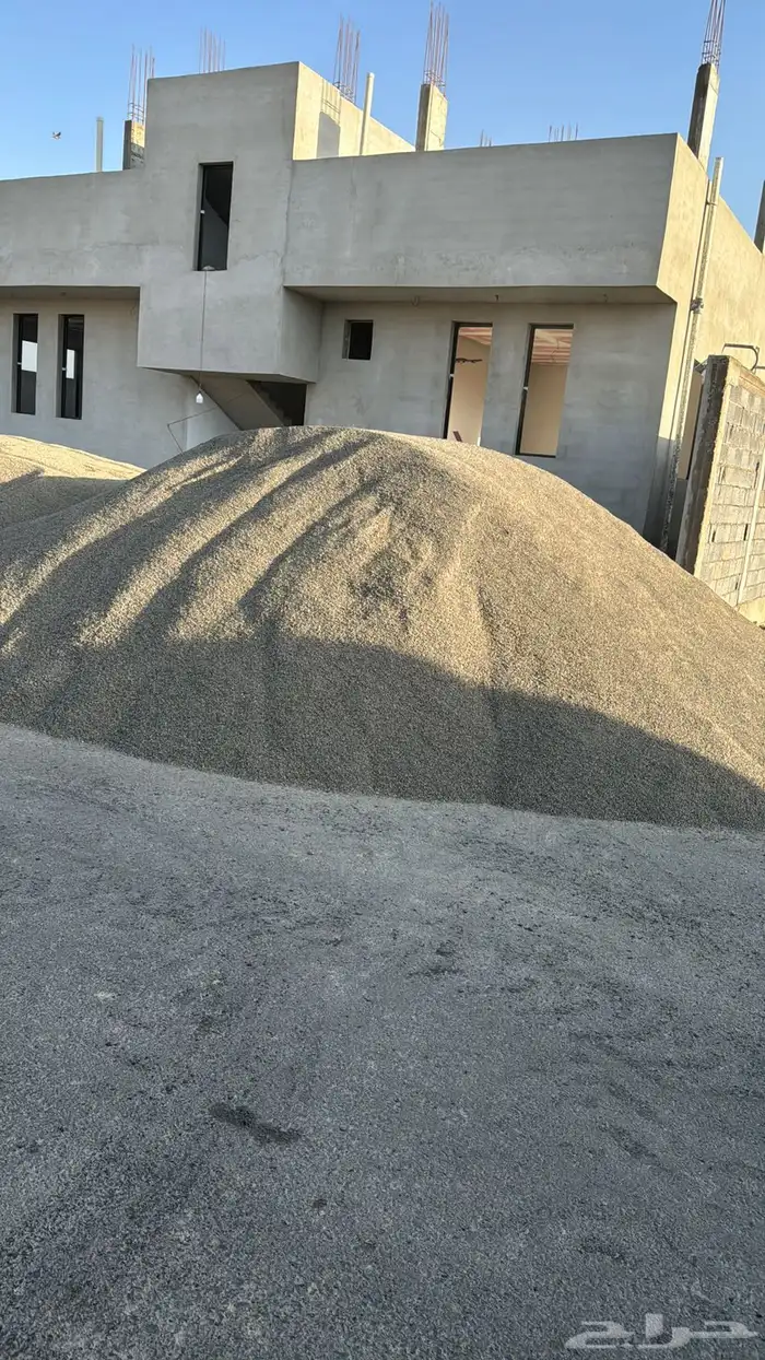 رمل ابيض احمر خرسانه زيرو فايف 10