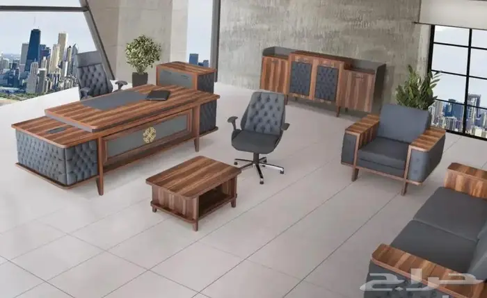 فخمه مكاتب كل مقاس و كل الوان و كل اثاث رخيص 6