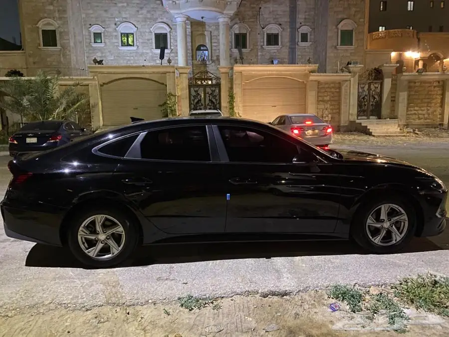 سوناتا أسود 2020 وارد كوريا 11