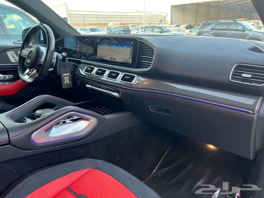 مرسيدس GLE53 سعودي جفالي 2022 نظيف 12