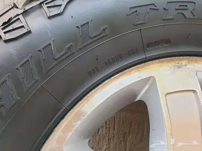 كفرات حجرية مع جنوط اصلية وكالة 5