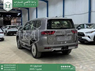 لاندكروزر في اكس فل ذهبي غامق هايبرد 2025 اقل سعر كاش واقساط 24