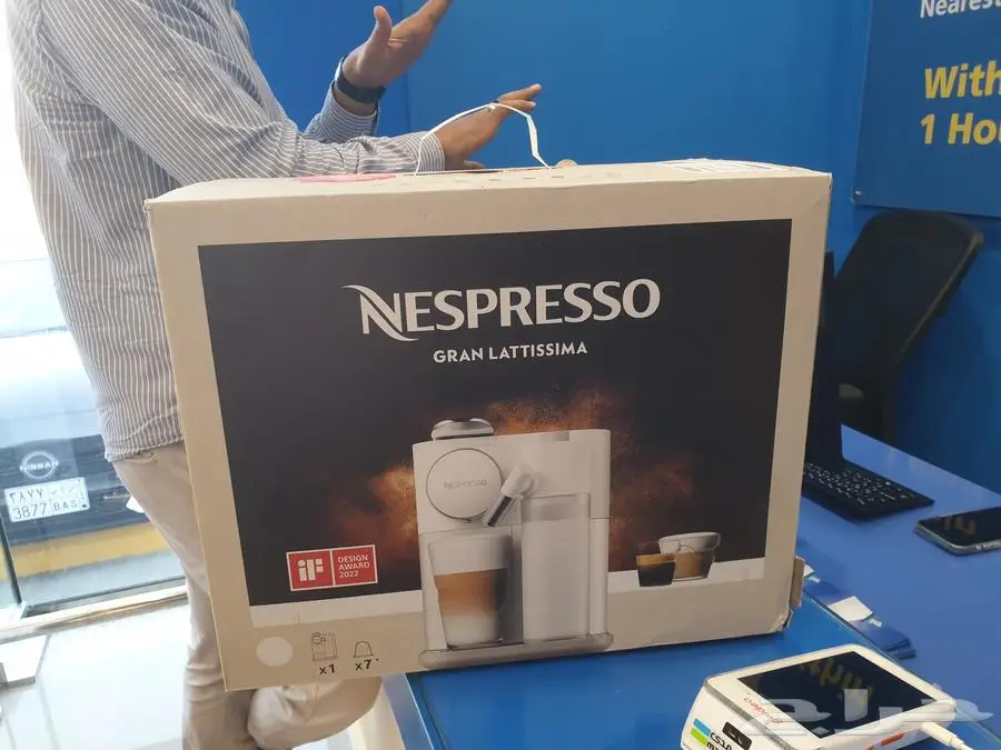 (جديد)ماكينة تحضير القهوة كبسولات - Nespresso Capsule Coffee 1