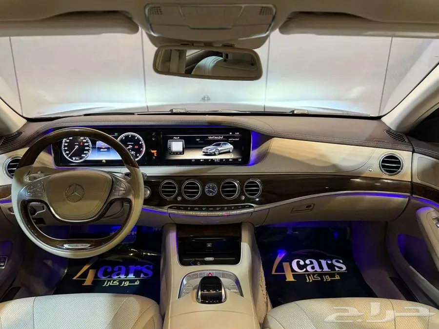 مرسيدس S400 2015 نظيف جدا  مرهم 2020 8