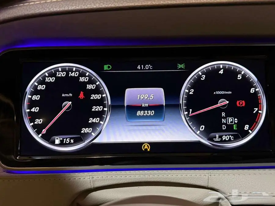 مرسيدس S400 2015 نظيف جدا  مرهم 2020 16