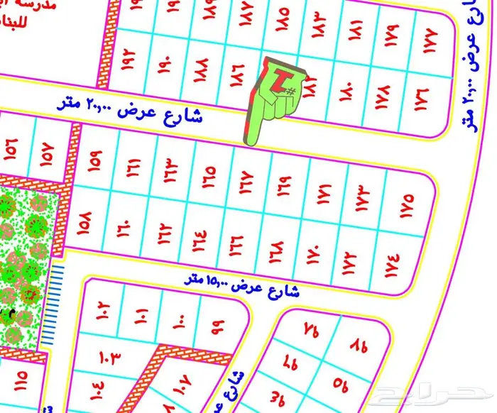 150 الف ارض سكنية شمال جده بصك 0