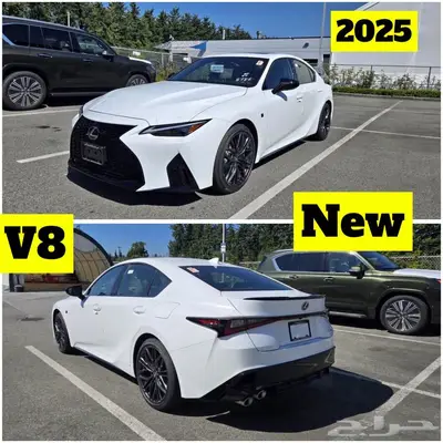 للبيع 2025 لكزس IS500 اف سبورت ((اصفار)) 0
