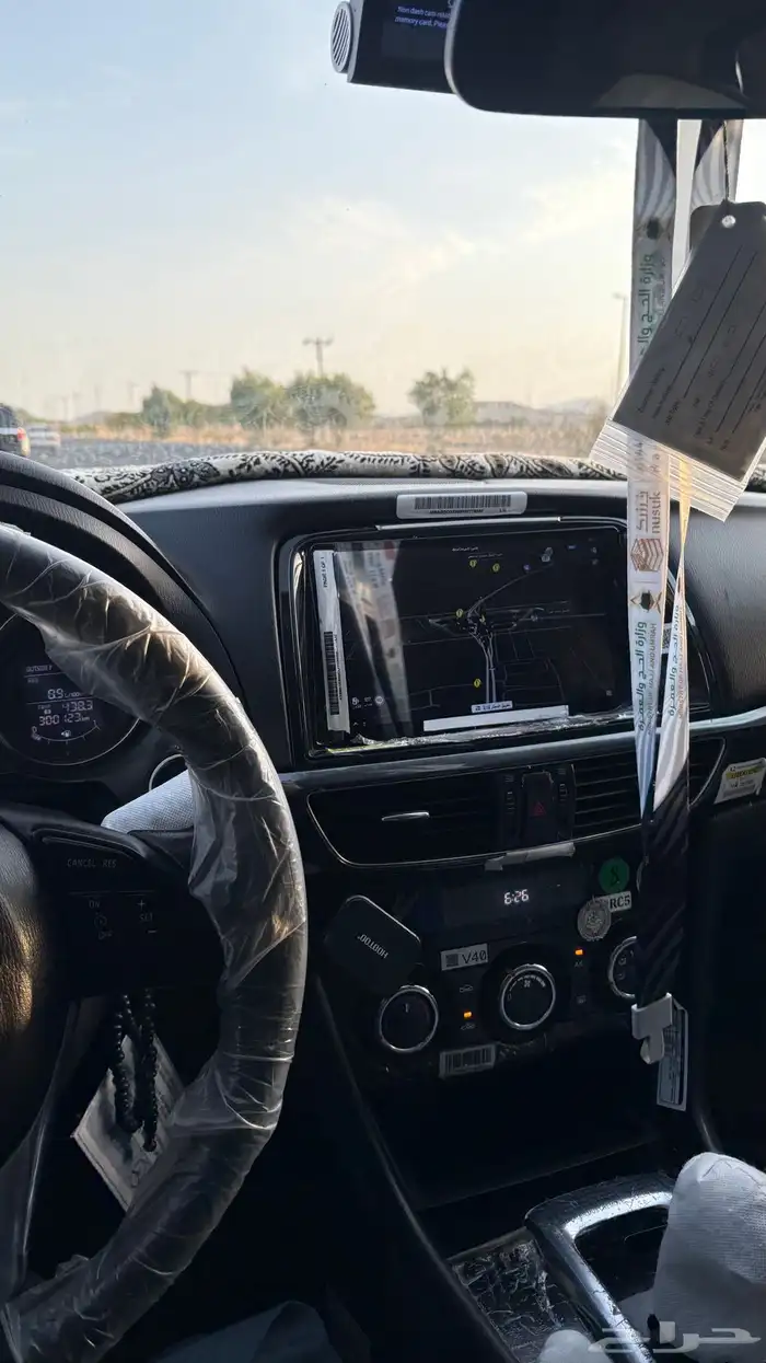 شاشة مازدا 6 تركب لي موديل 15 و 14 2