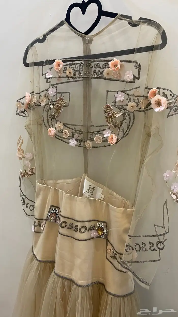 فستان سهرة ساره التويم 3