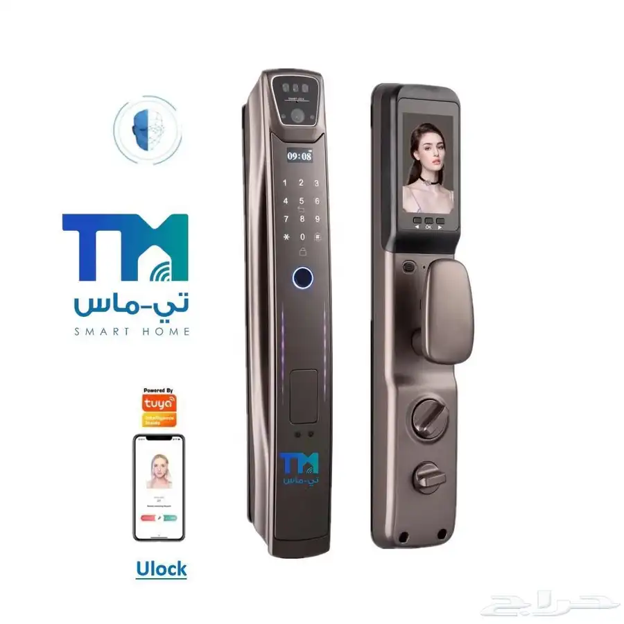 قفل تي ماس الذكي بصمه وجه 0