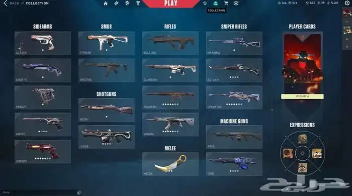 حساب فالورنت Valorant II 7
