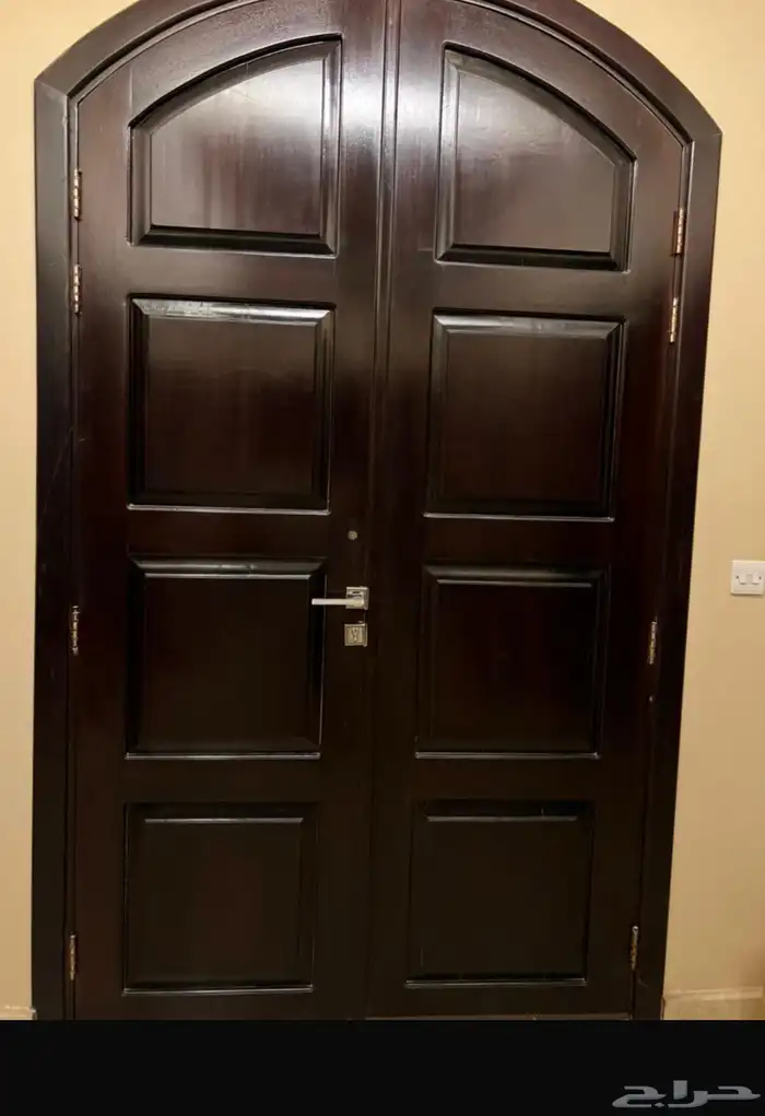 عمل تعتيق جميع الابواب مقنو بجميع الألوان والنقش 7