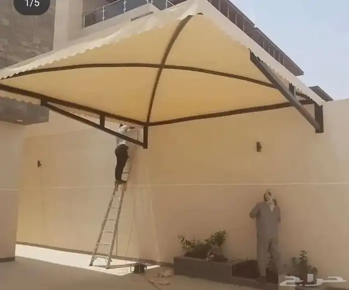 معلم حداد سواتر مظلات مواقف سيارات اشتغل جميع حداده 0
