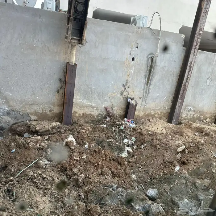 تدعيم سند جوانب الحفر 3