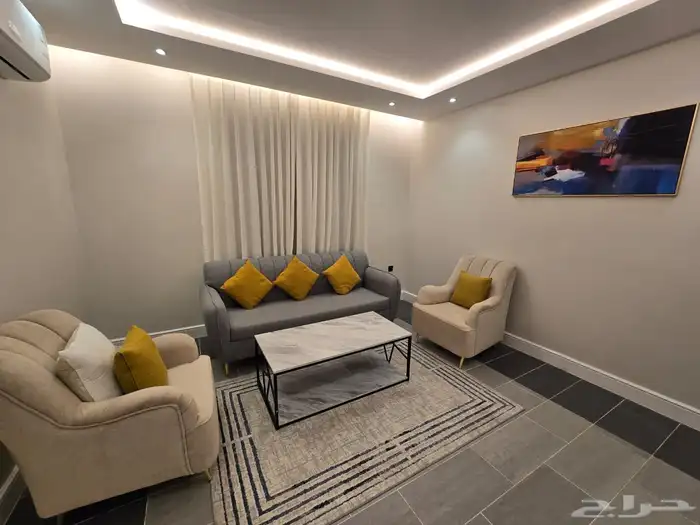 شقق مفروشه بالكامل ايجار شهري النخيل خلف المدينة الرقمية 3