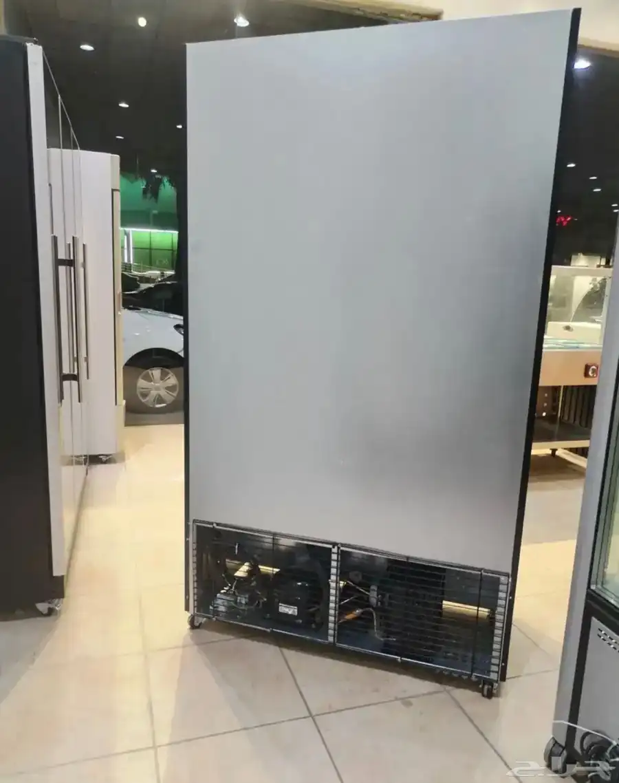 ثلاجات عرض زجاج باب بابين ثلاثه باب اسود مروح ثلاجة زجاج 8