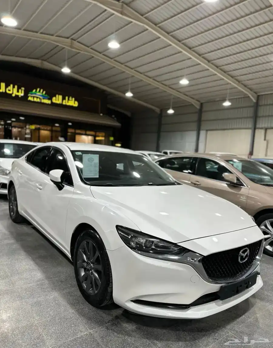 مازدا 6 2019 ابيض لؤلؤي لدى معرض(عبيد الرشيدي) 1