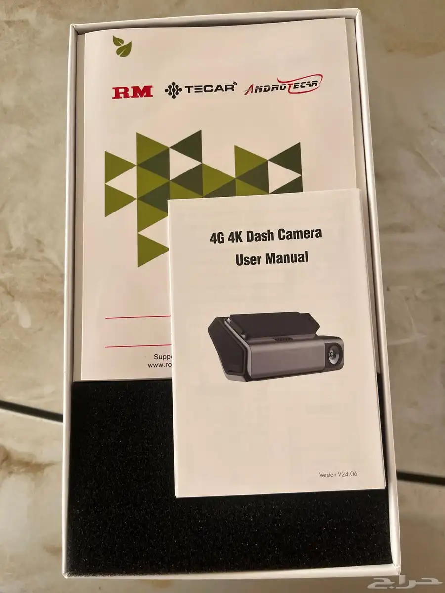 داش كام TECAR كمرتين 4k عدسة سوني 512 قيقا جديده 3