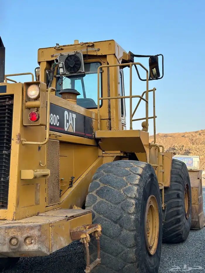 شيول 980C كتربلر نظيف جدا  موديل 90 8