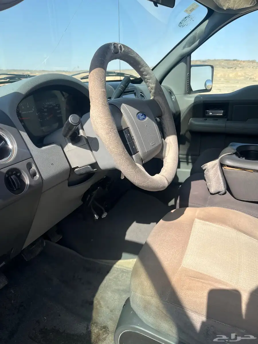 فورد F-150 أبيض نظيف 6