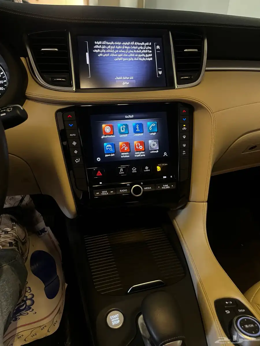 انفينيتي QX50 2021 بحالة الوكالة 7