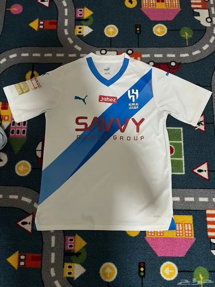 تي شيرت الهلال ( 2024 ) مقاس L اللون ابيض الأصلي 0